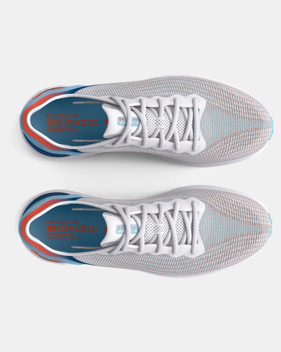 Men's UA HOVR™ Sonic 6 Breeze Running Shoes in White image number 2
